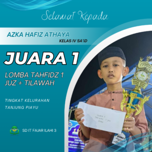 Azka juara MTQ